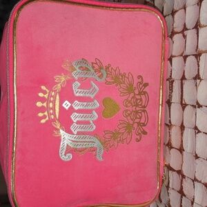 NWT Pink Juicy Couture Travel Cosmetic Bag